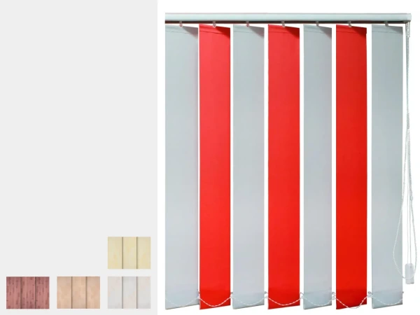 Kétszínű szalagfüggöny - REMBRANDT szövet