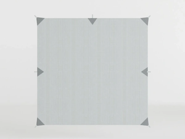 Árnyékoló ponyva alsó kapocs nélkül 1