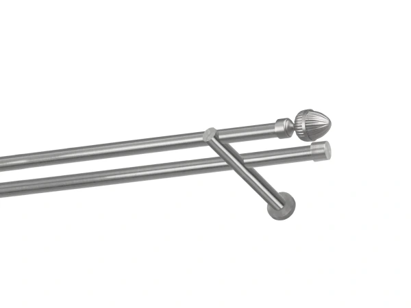 Kétsoros 19x19mm karnis - ODEON - satin 1