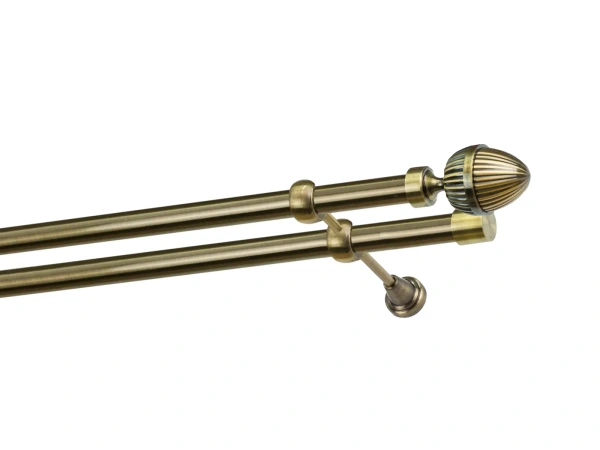 Kétsoros 25x25mm karnis - ODEON - antik 1