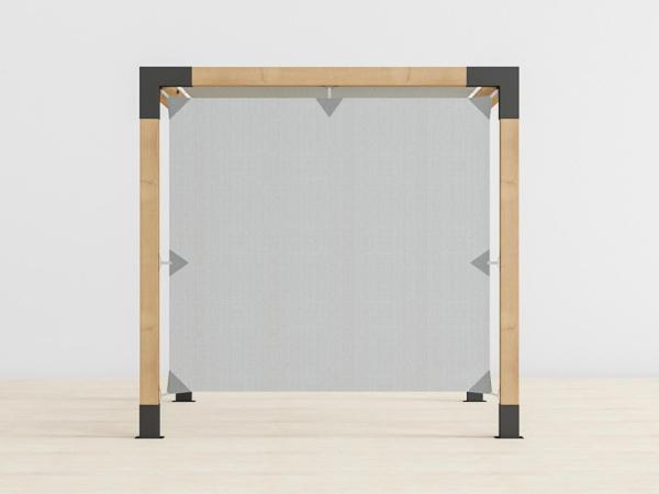 Tieniaca plachta bez spodného úchytu 2