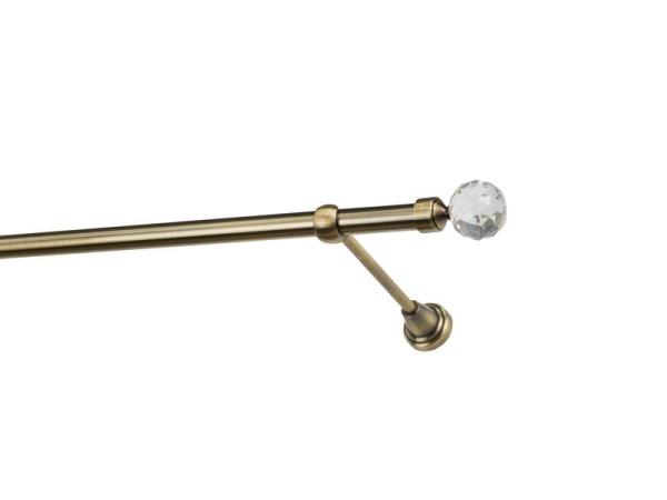 Garniže 19mm - jednoradové - GUĽA CRYSTAL - antik 1