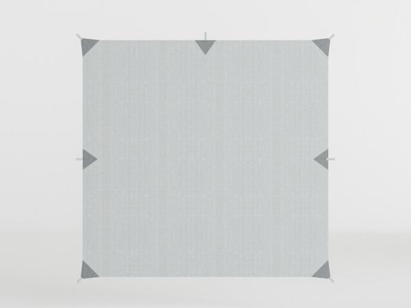 Tieniaca plachta bez spodného úchytu 1