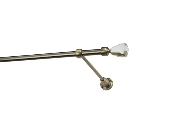 Garniže 16mm - jednoradové - CRYSTAL CONE - antik 1