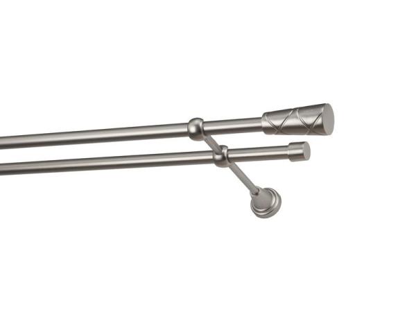 Garniže 16x16mm - dvojradové - TRAPEZIUM - satin 1