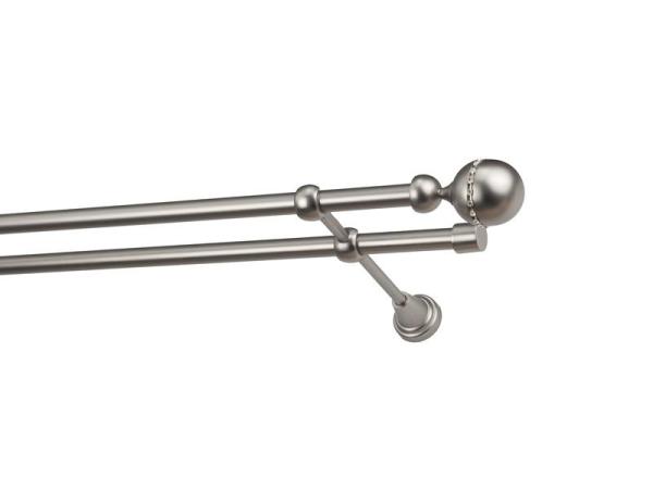 Garniže 16x16mm - dvojradové - KALISTO CRYSTAL - satin 1