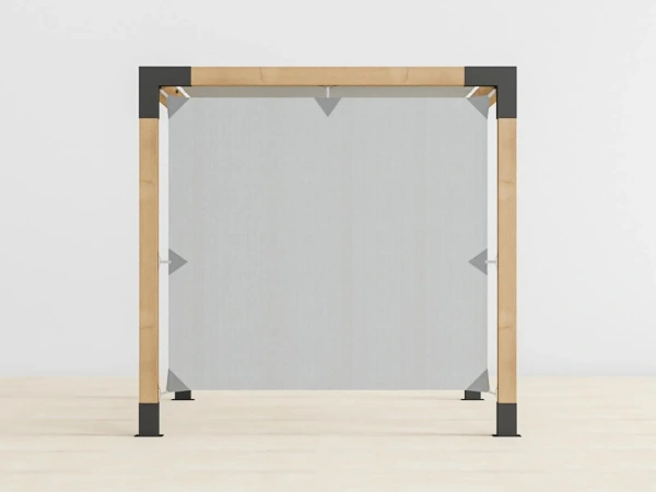 Árnyékoló ponyva alsó kapocs nélkül 2