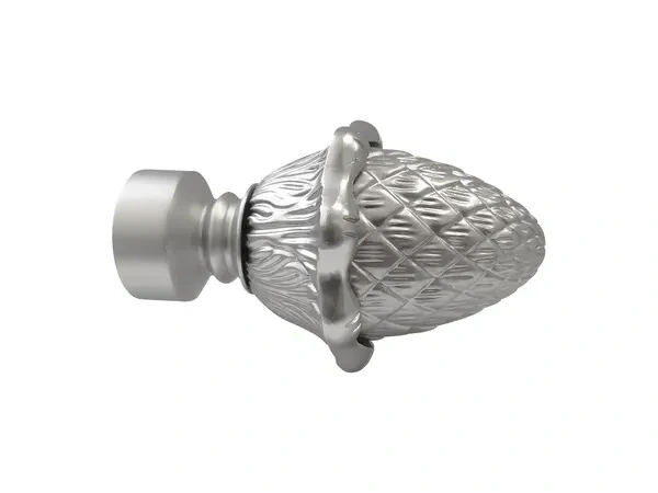 Egysoros 25mm karnis - MAKK - satin