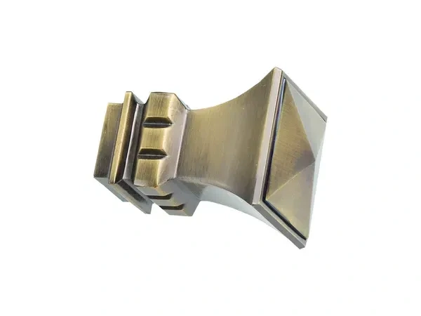 Kétsoros 25x16mm karnis - TORONY - antik