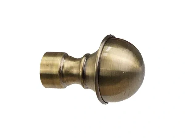 Kétsoros 25x16mm karnis - BOSTON - antik