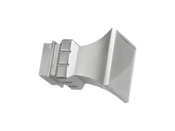 Kétsoros 25x25mm karnis - TORONY - satin