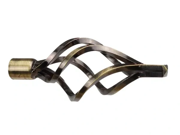 Kétsoros 16x16mm karnis - AZUR GOLYÓ - antik