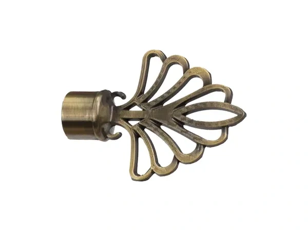 Kétsoros 16x16mm karnis - MODERN - antik